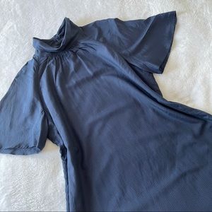 Ready for Spring! APC navy cotton straight loose dress sz L